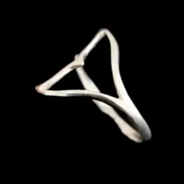 ANEL RABO DE BALEIA FIO REDONDO TAM. GRANDE