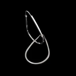 ARGOLA GOTA FIO QUADRADO 1,5 MM N° 3