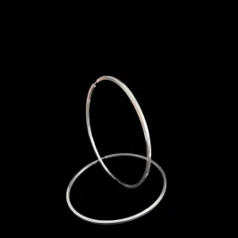 ARGOLA LISA FIO QUADRADO N° 5