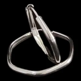 ARGOLA LISA SEXTAVADA FIO REDONDO 2,0 MM