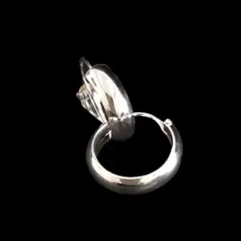 ARGOLA MEIA CANA RAIO 1.3 CM  4 MM CONTRA PINO