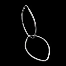 ARGOLA OVAL CHINES FIO REDONDO 1,5MM N° 2