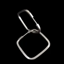 ARGOLA QUADRADA FIO QUADRADO 1,2 MM N° 2