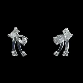 BRINCO LAÇO PEDRA GOTA