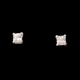 BRINCO QUADRADO N° 4 BRANCO