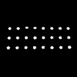 BRINCO ZIRCONIA ESTRELA 4X4 4MM (CARTELA 12 PARES)