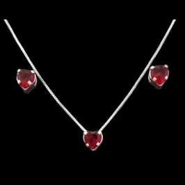 CONJUNTO GALERIA CORAÇÃO 6X6 TRADICIONAL BRANCO