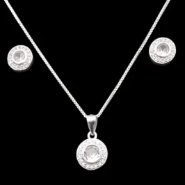 CONJUNTO GOTA DUPLA MICROZIRCONIA