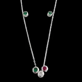 CONJUNTO REDONDO CRAVAÇÃO INGLESA 4MM TRES CORES