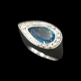 ANEL GOTA PEDRA ZIRCONIA CORES