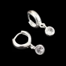 ARGOLA CLICK COM PONTO DE LUZ