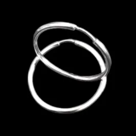 ARGOLA LISA FIO REDONDO 1,5 MM N° 1