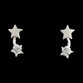 BRINCO II ESTRELAS COM PEDRA