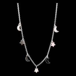 CHOKER LASER LUA E ESTRELA