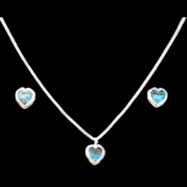 CONJUNTO CORAÇÃO 6X6  CRAVAÇÃO INGLESA TRADICIONAL BRANCO