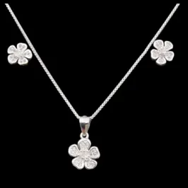 CONJUNTO TREVO MICROZIRCONIA