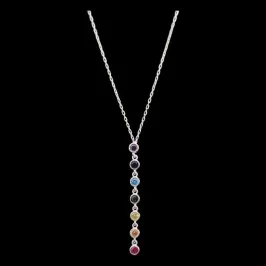 GARGANTILHA 7 CHAKRAS COLORIDO