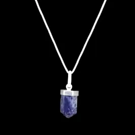 GARGANTILHA PEDRA NATURAL PONTA (CORES)