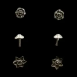 TRIO (FLORES/ COGUMELOS)