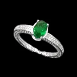 ANEL PEDRA OVAL 6X8 RENDA ITALIANA CORES