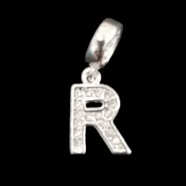 BERLOQUE LETRA R COM MICROZIRCONIA