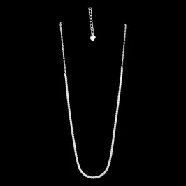 GARGANTILHA RIVIERA 1/2 CRAVEJADA PEDRA 2MM