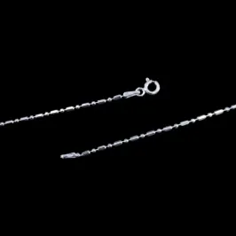 CORRENTE CANUTILHO COM BOLAS - 45 CM - 2,7 GR (*Consulte Nossos Preços Pelo WhatsApp)