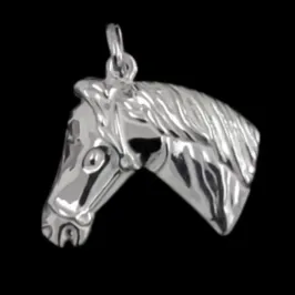 PINGENTE CABEÇA DE CAVALO TAM. MEDIO