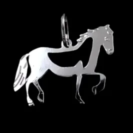 PINGENTE CAVALO DESENHADO LASER