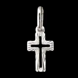 PINGENTE CRUZ MINI DESENHADA