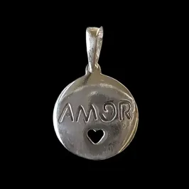 PINGENTE MEDALHA AMOR