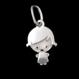 PINGENTE MENINA FRANJA