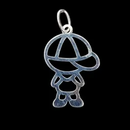 PINGENTE MENINO VAZADO 2,5 CM