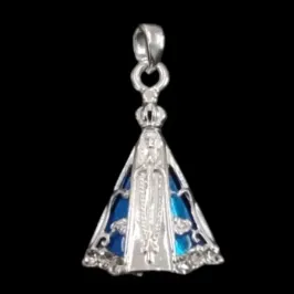 PINGENTE NOSSA SRA. MANTO AZUL