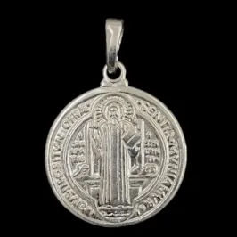 PINGENTE SÃO BENTO FUNDIÇAO TAM. GRANDE