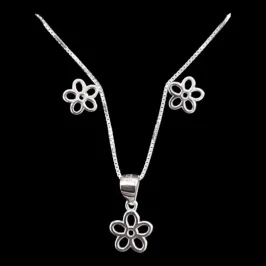 CONJUNTO FLOR LISA VAZADA