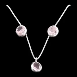 CONJUNTO REDONDO 6X6  CRAVAÇÃO INGLESA TRADICIONAL ROSA