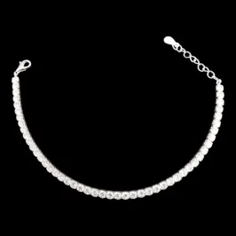 PULSEIRA RIVIERA GROSSA 3 MM BRANCA