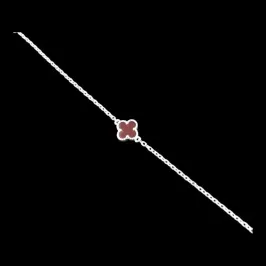 PULSEIRA TREVO VAN CLEEF VERMELHA