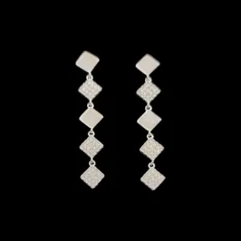 BRINCO 5 QUADRADOS LISO E CRAVEJADO