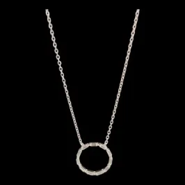 GARGANTILHA REDONDA COM BAGUETE