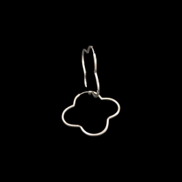 ARGOLA TREVO FIO QUADRADO TAM. 1