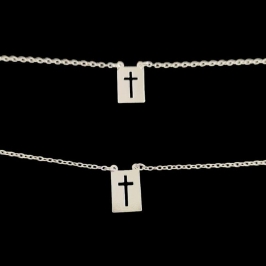 ESCAPULARIO CHAPA CRUZ VAZADO