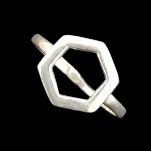 ANEL FORMAS GEOMÉTRICAS HEXÁGONO