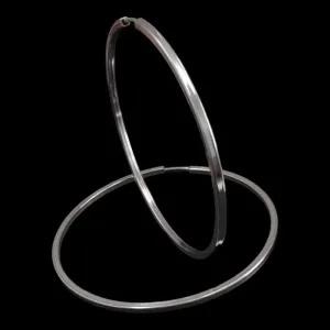 ARGOLA LISA FIO QUADRADO N° 4