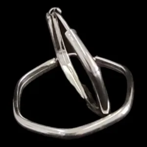 ARGOLA LISA SEXTAVADA FIO REDONDO 2,0 MM