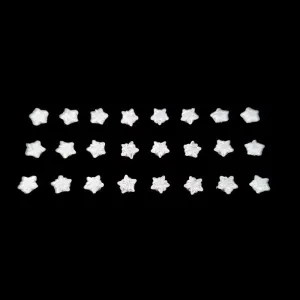 BRINCO ZIRCONIA ESTRELA 6X6 6MM (CARTELA 12 PARES)
