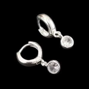 ARGOLA CLICK COM PONTO DE LUZ