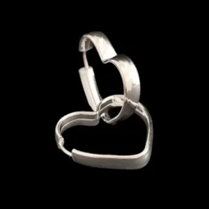 ARGOLA LISA CORAÇÃO ABAULADO 4,2 MM N° 3