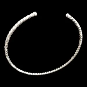 BRACELETE FIO TORCIDO ARO ABERTO
